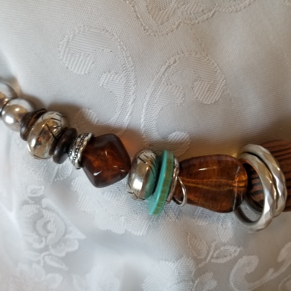 Mixed Media Necklace - Picture 3 of 6